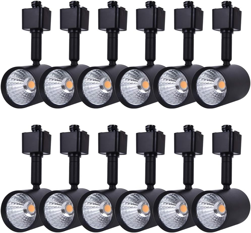 Mirrea 12 Pack LED Track Lighting Heads