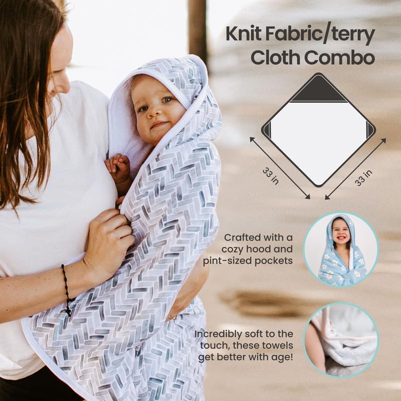 Copper Pearl Hooded Bath Towels for Babies and Kids 1