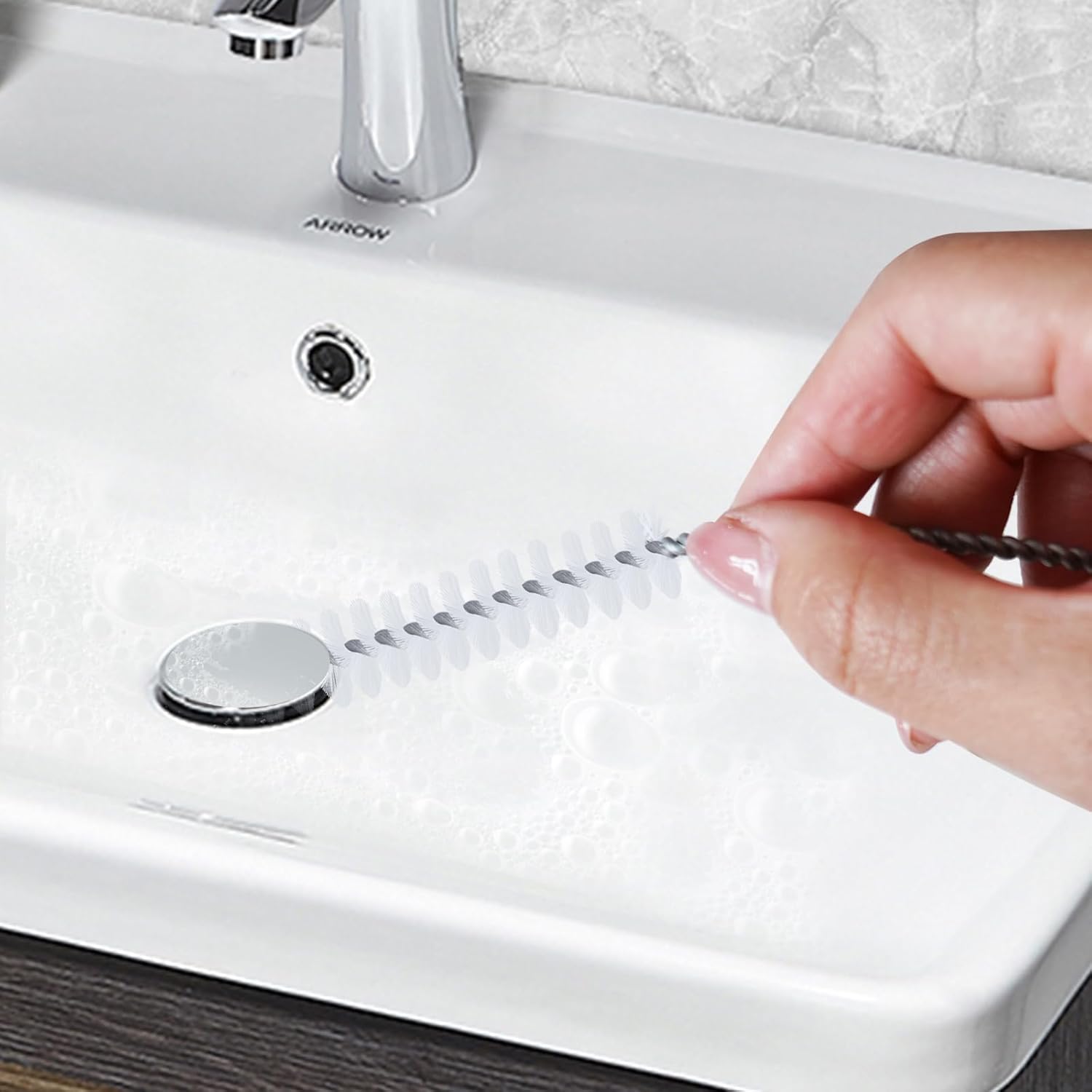 Haomaomao 276 Inch Flexible Drain Brush Cleaner