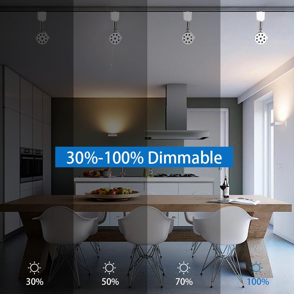 EAGLOD H Track Lighting Heads 10 Pack Dimmable Warm White