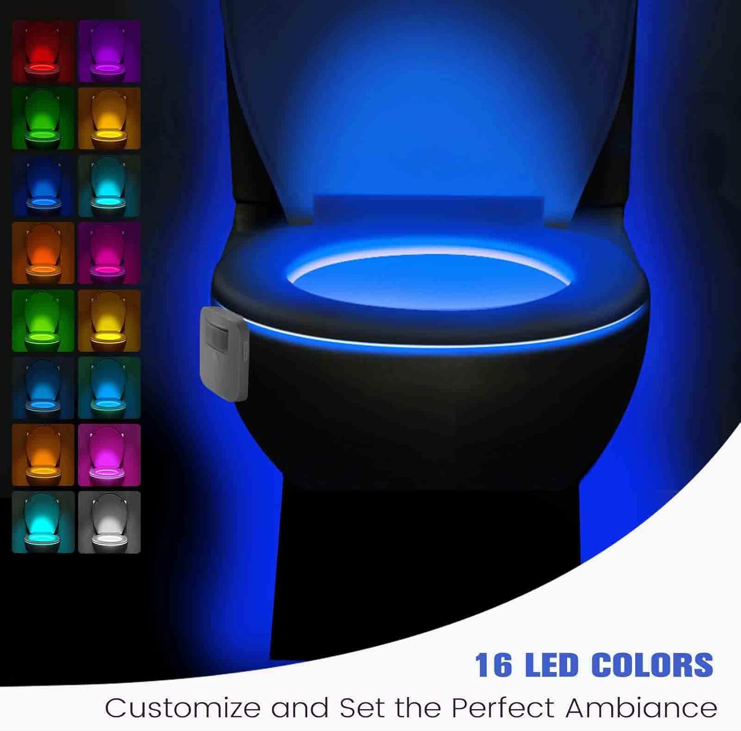 Witshine Motion Sensor Toilet Light 3Pack