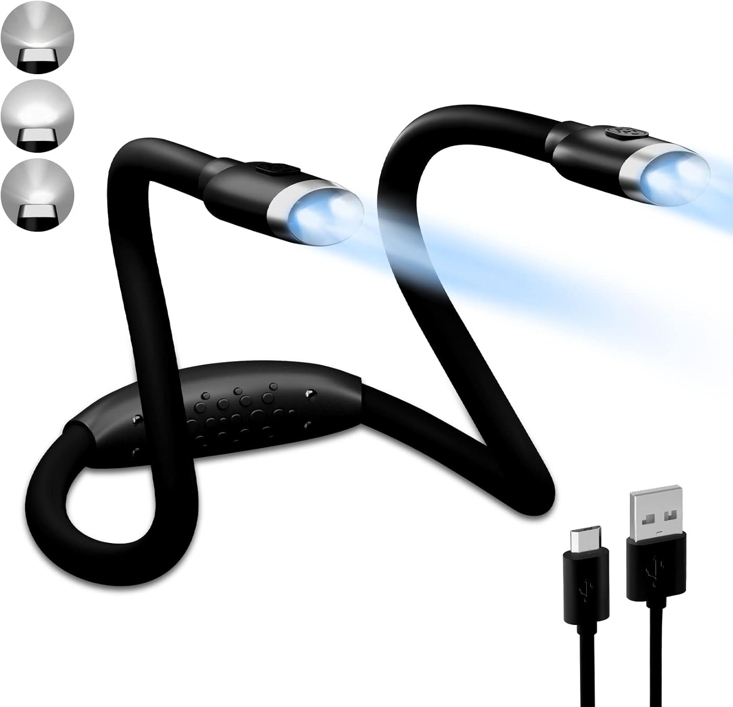 LEDBOKLI Neck Reading Light with 6 Brightness Levels 1