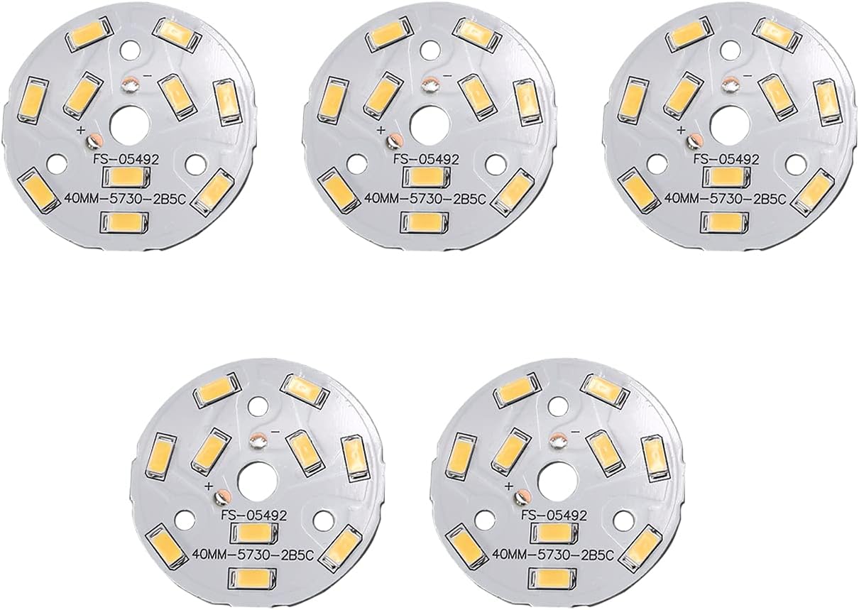 Othmro 5Pcs 40mm Dia High Power LED Chip Bulb