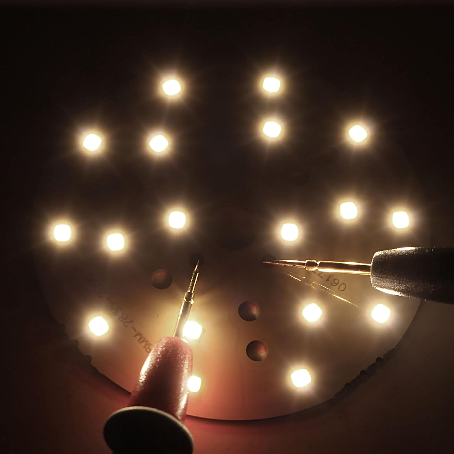 MECCANIXITY 9W COB LED Light Chip 4Pcs Warm White