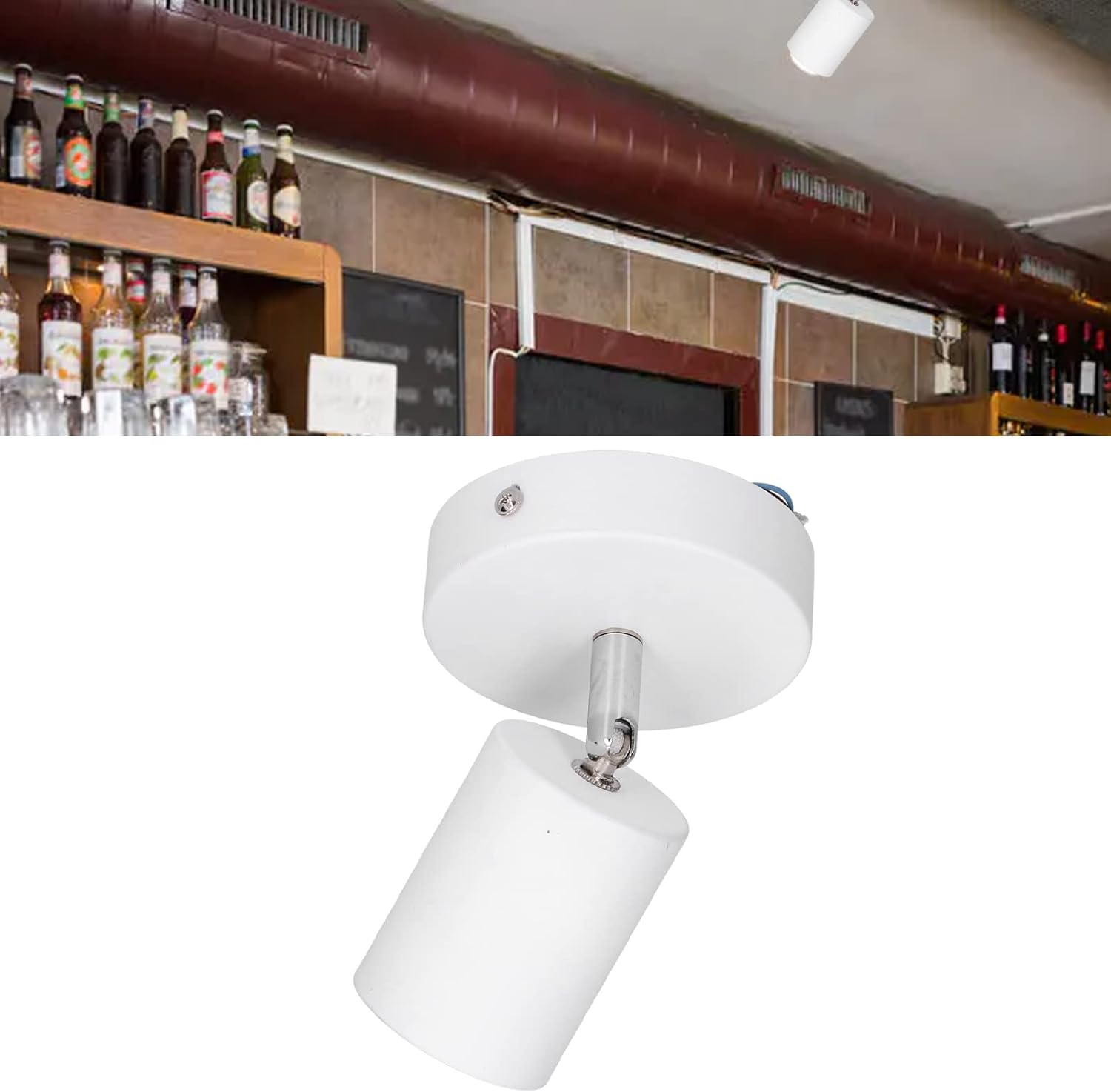 Hilitand Spotlight Base Adjustable Track Light Holder 1