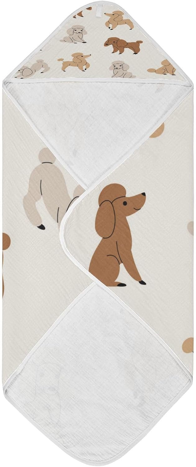 Caikeny Hooded Baby Towel 35x35 Inch