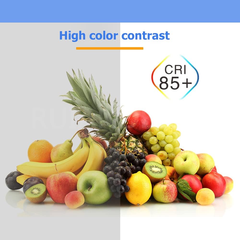 Ruiandsion GU10 LED Light Bulbs 85-265V Pack of 10