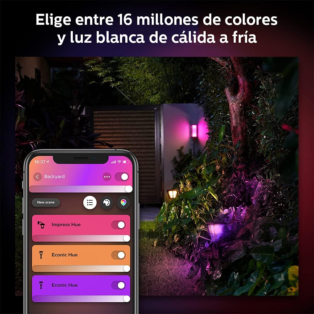 Philips Hue Econic Pathway Light with Alexa Control
