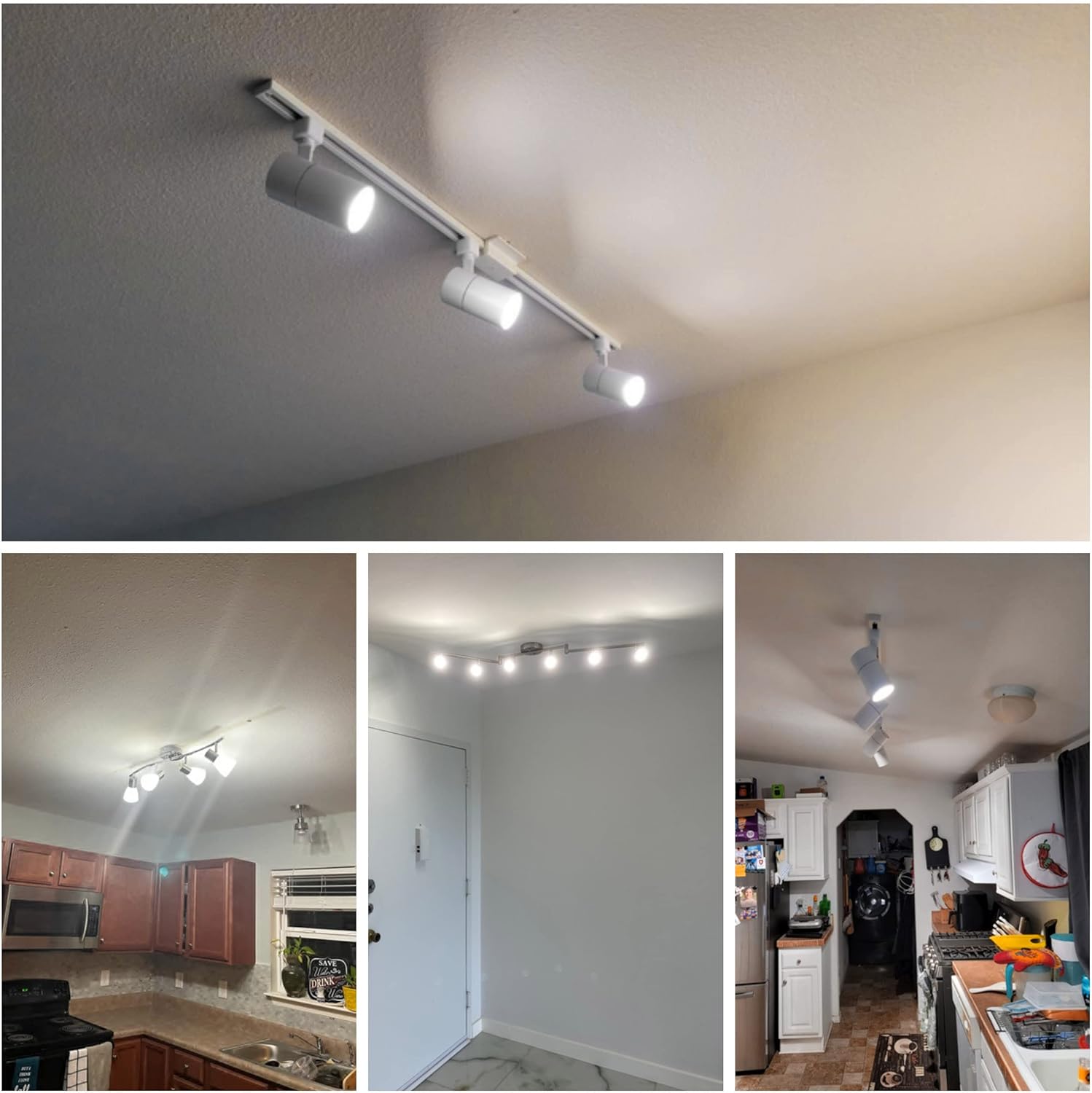 ALIDE Dimmable GU10 LED Flood Light Bulbs 120V 6Pack Wide Beam 120 Deg