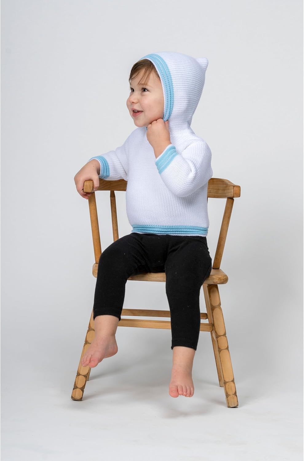 Julius Berger Personalized Baby Sweater - Zip Back Made in USA