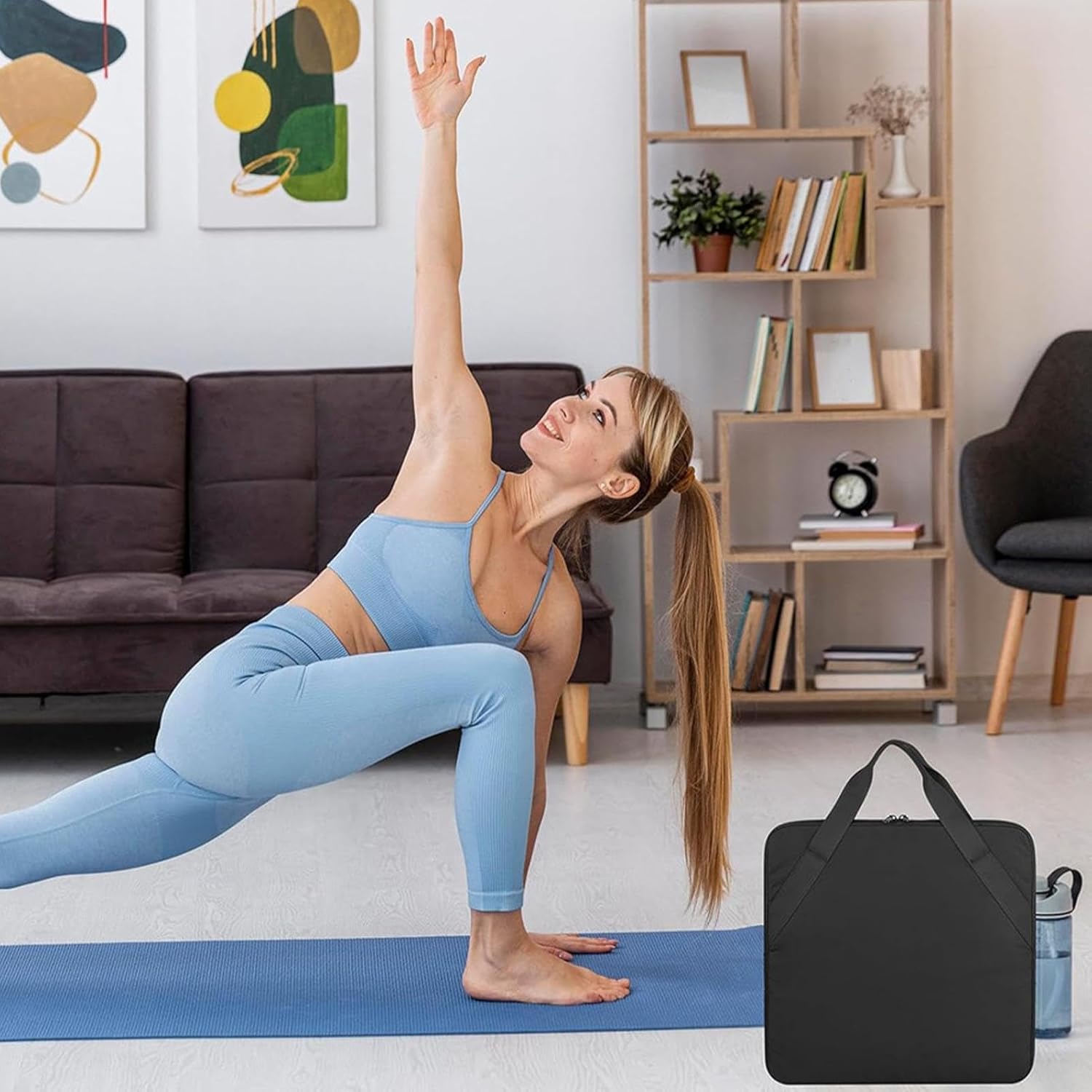 Digital Bathroom Scale Travel Case with Handle and Double Zipper