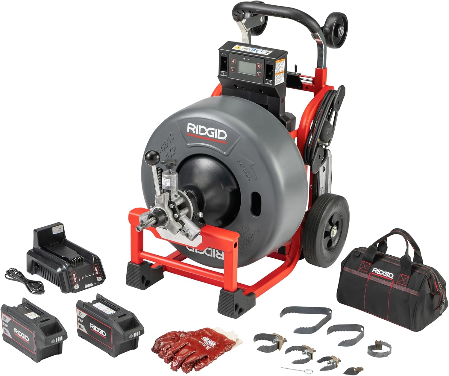RIDGID 73048 K-4310 Drum Machine with AUTOFEED