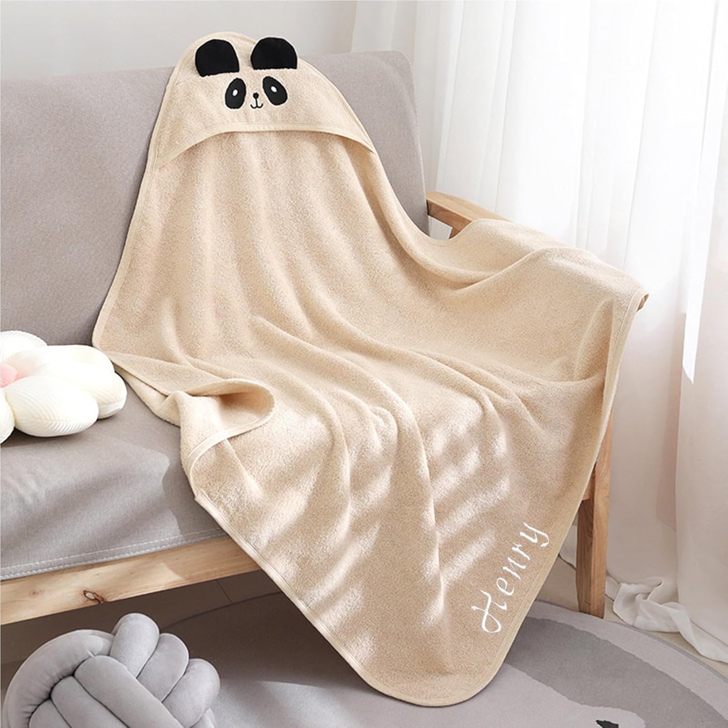Comfy Blanket Hoodie for Kids Bath Towel