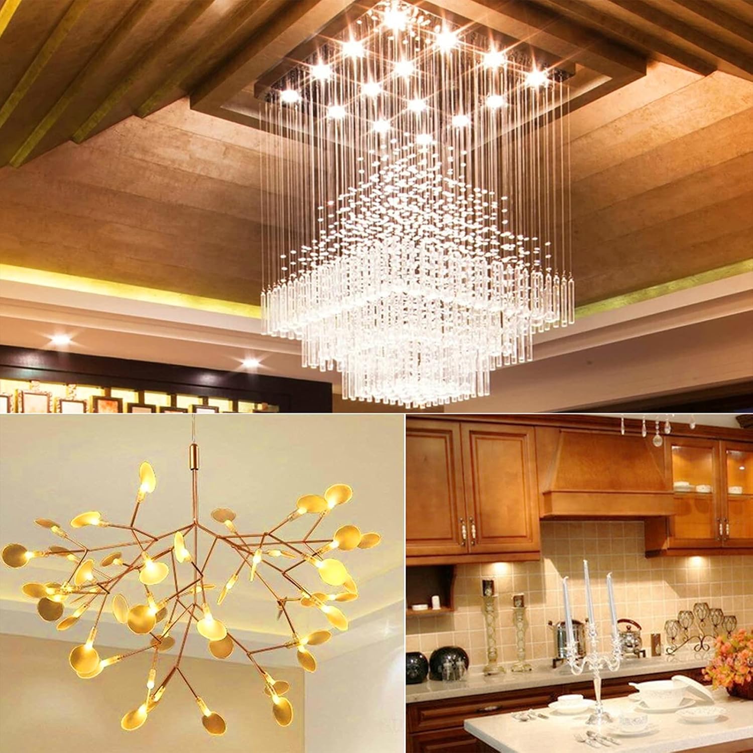 EKSAVE 10W Halogen Bulbs G4 12V 12 Pack Dimmable