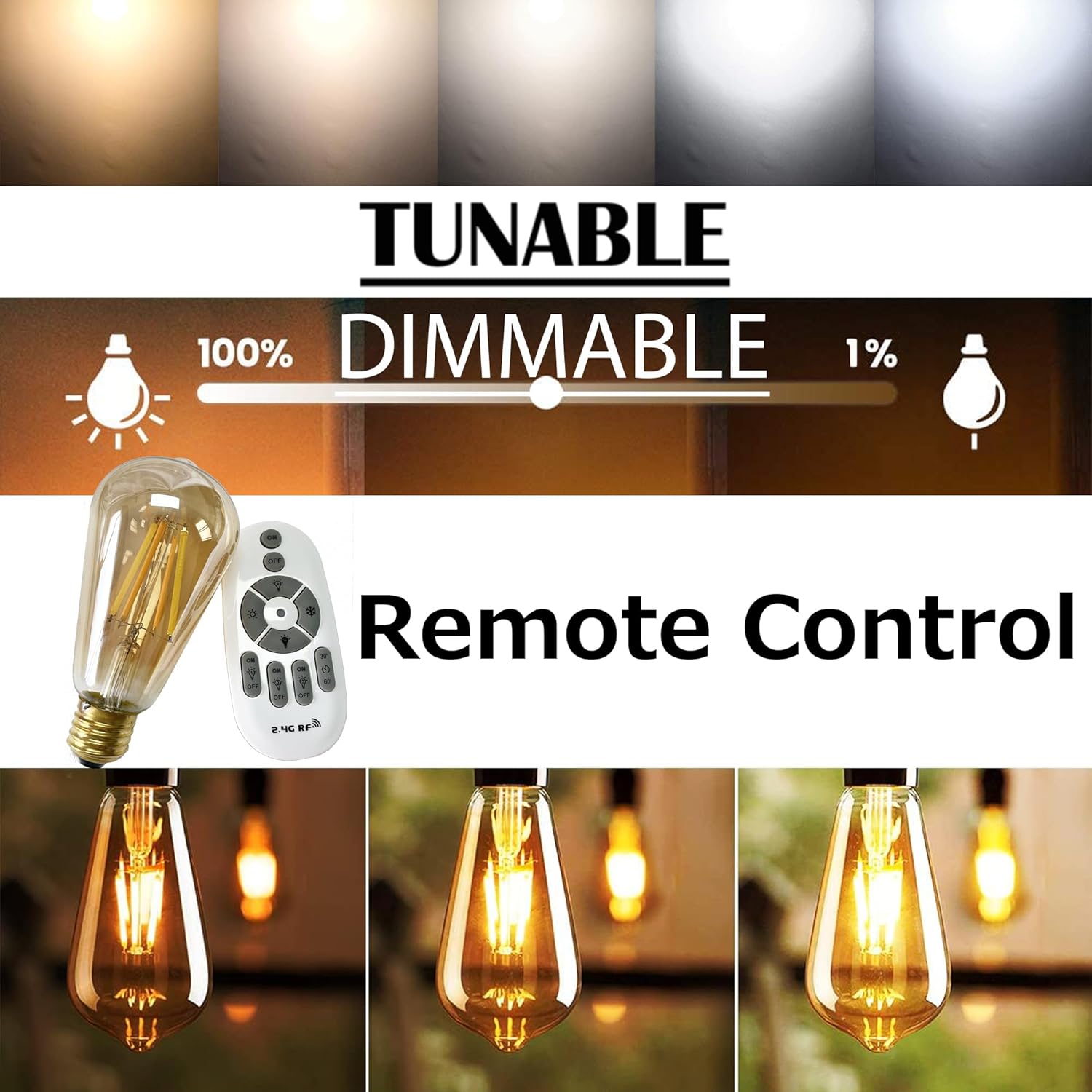3-Pack Lightolier Track Pendant Light with Remote Control and Dimmable Bulbs