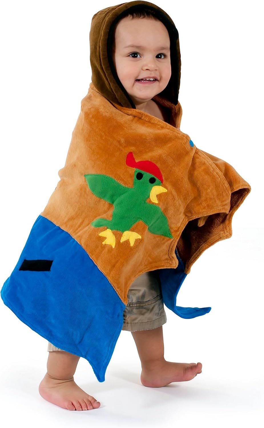 Kidorable Pirate Hooded Towel for Boys 100 Cotton 0-2 Years