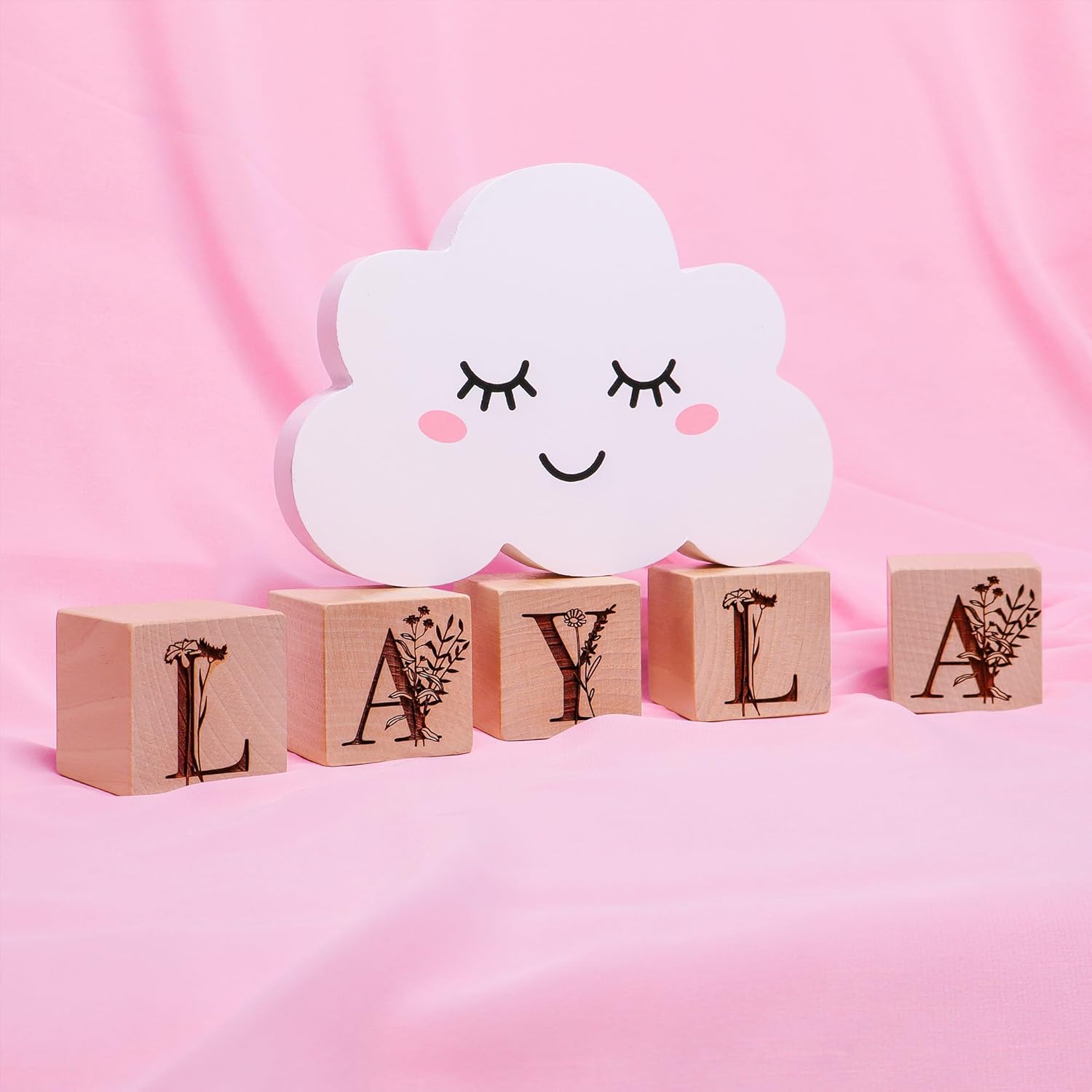 Personalized Baby Name Blocks for Girls or Boys