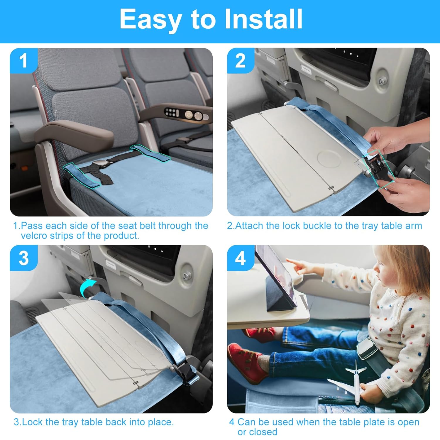 Toddler Airplane Bed with Comfort Footrest