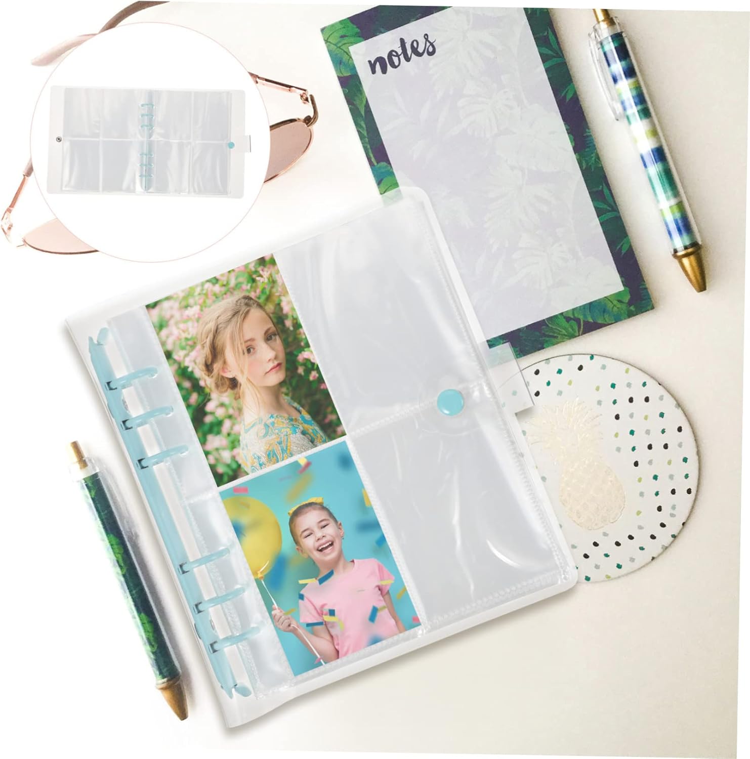 HOODANCOS A5 Photo Album for Family Memories and Travel