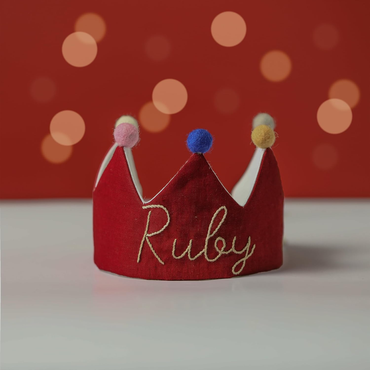 Personalized Baby Birthday Crown 149x37 Inches