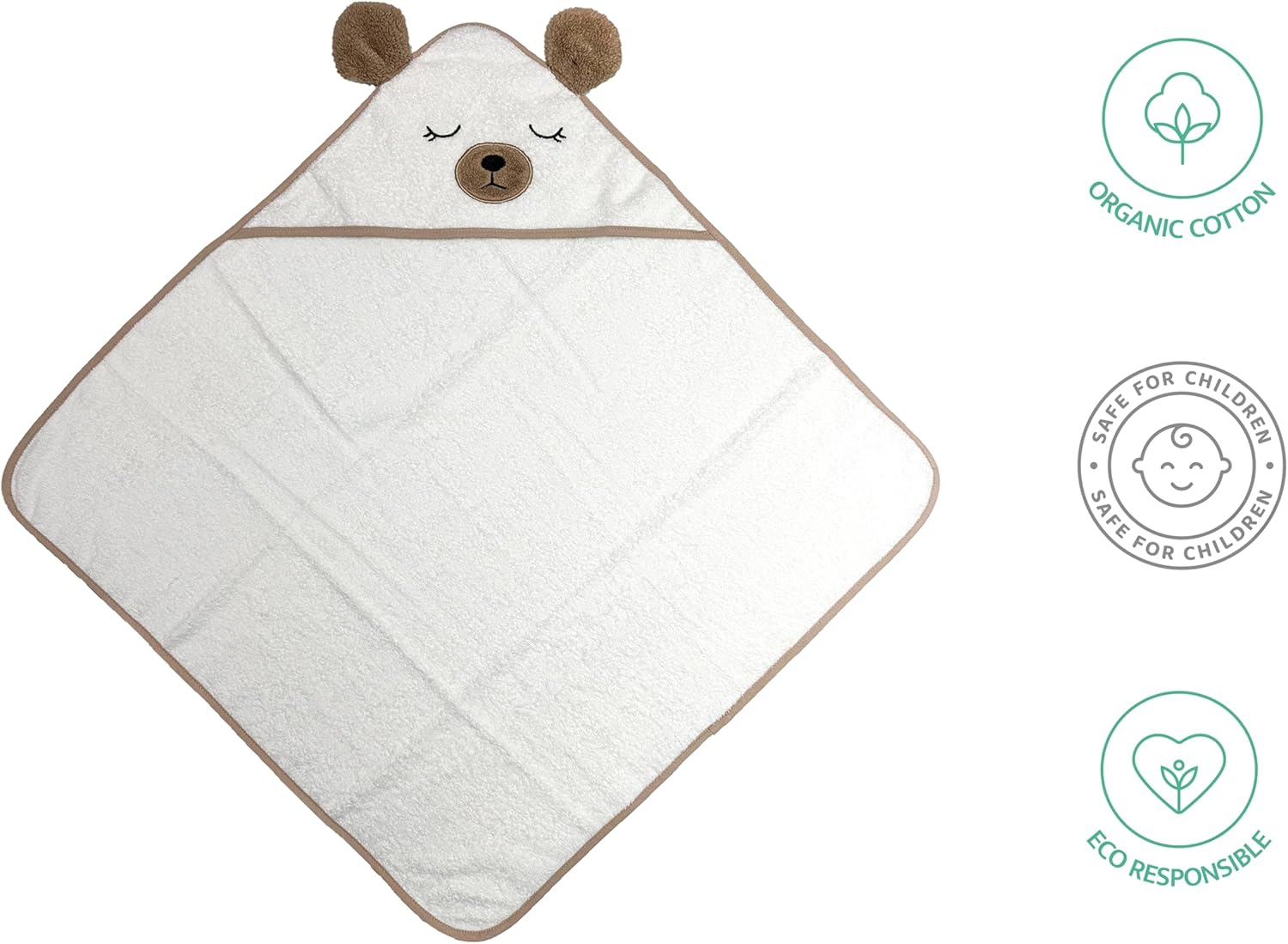 Midnight Warm Organic Bath Towel for Newborns Toddlers