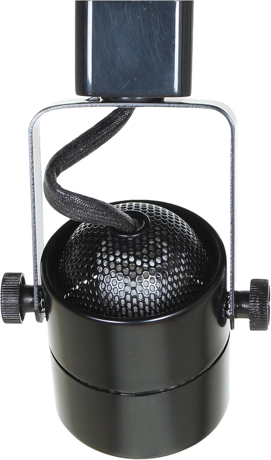 50154 Black GU10 Track Lighting Head - No Bulb
