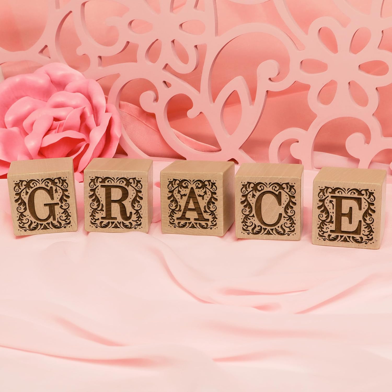 Personalized Baby Name Blocks for Girls or Boys