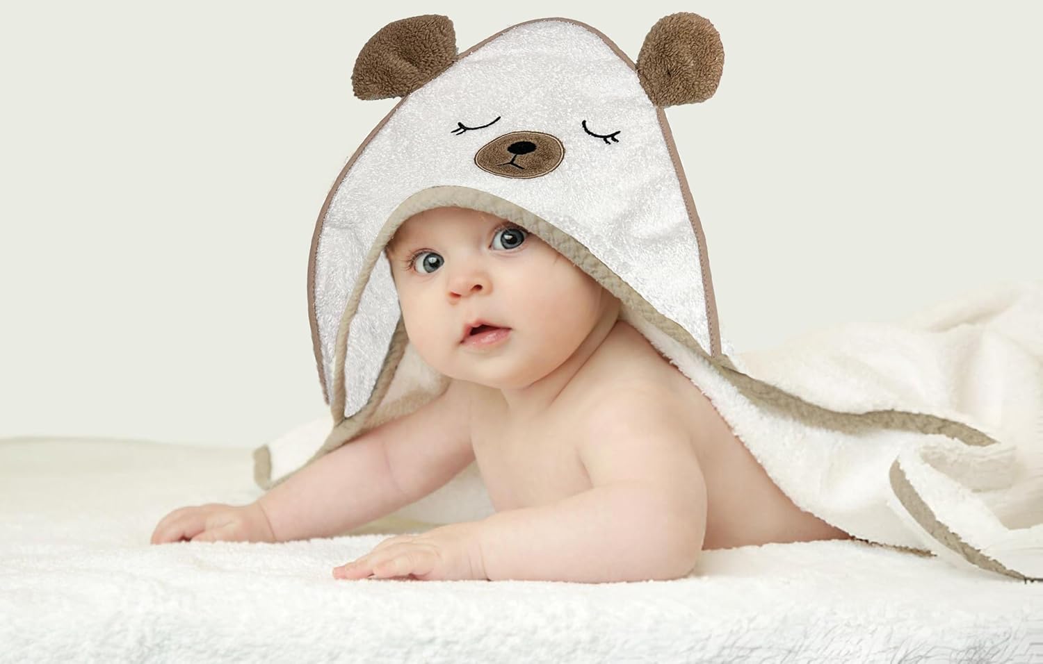 Midnight Warm Organic Bath Towel for Newborns Toddlers