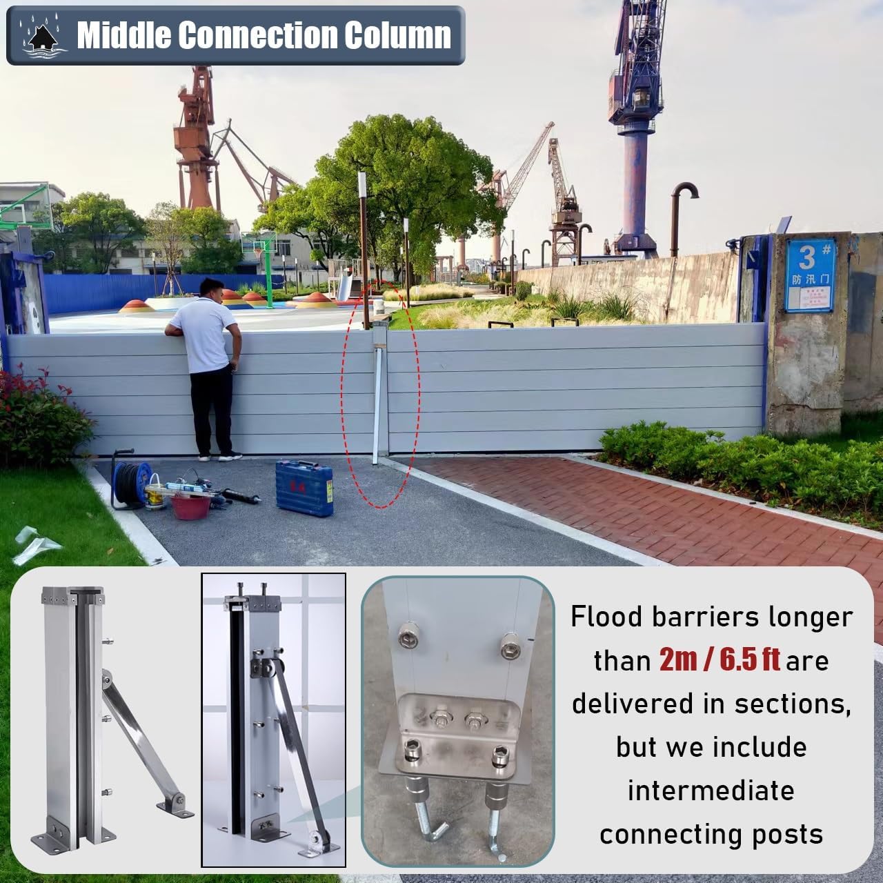 Flood Protection Barriers for Garage Doors and Yard Gates