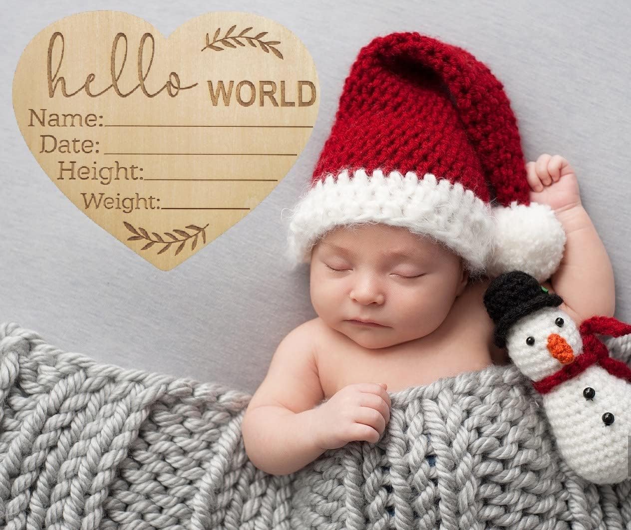 Welcome Baby Announcement Signs for Nursery and Hospital Birth