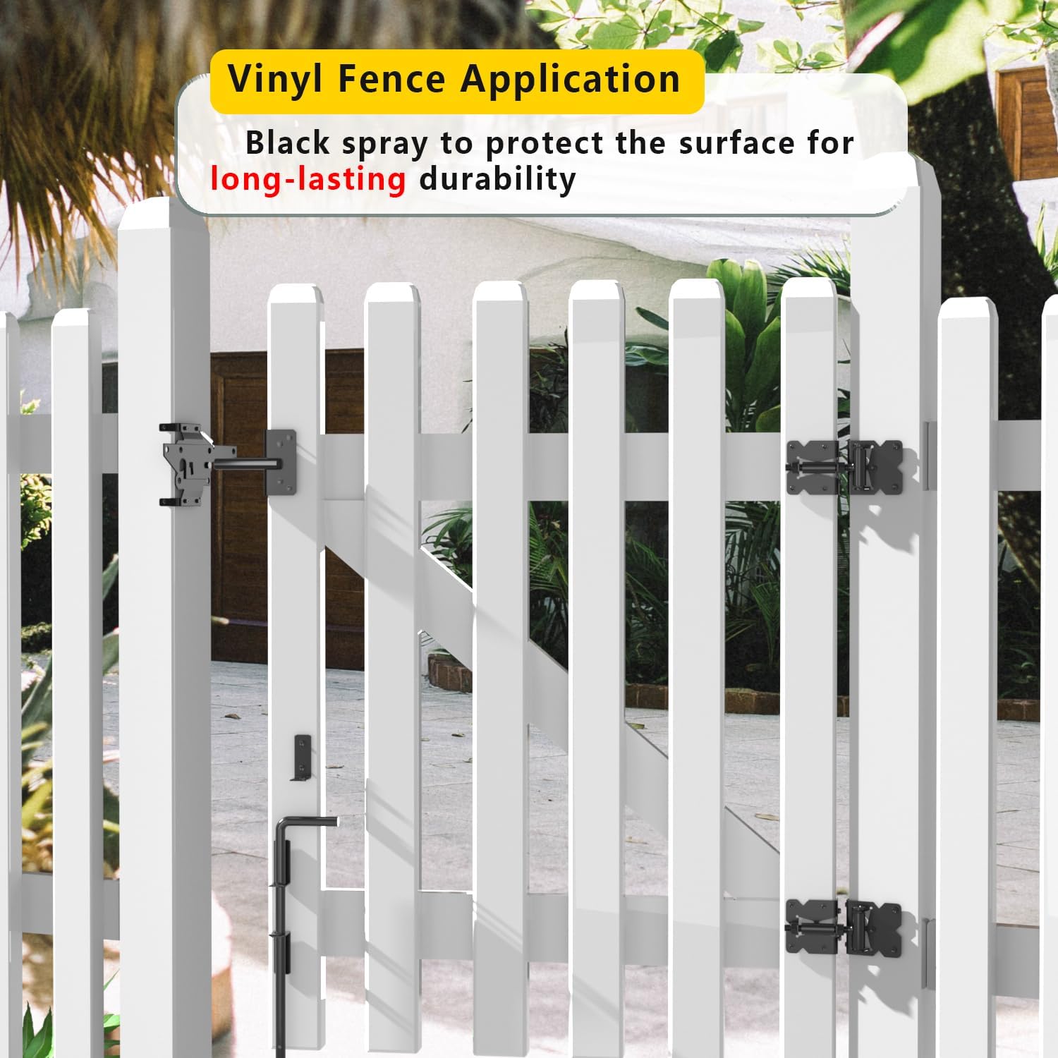 18 Gate Drop Rod with Black Plastic Coating 1