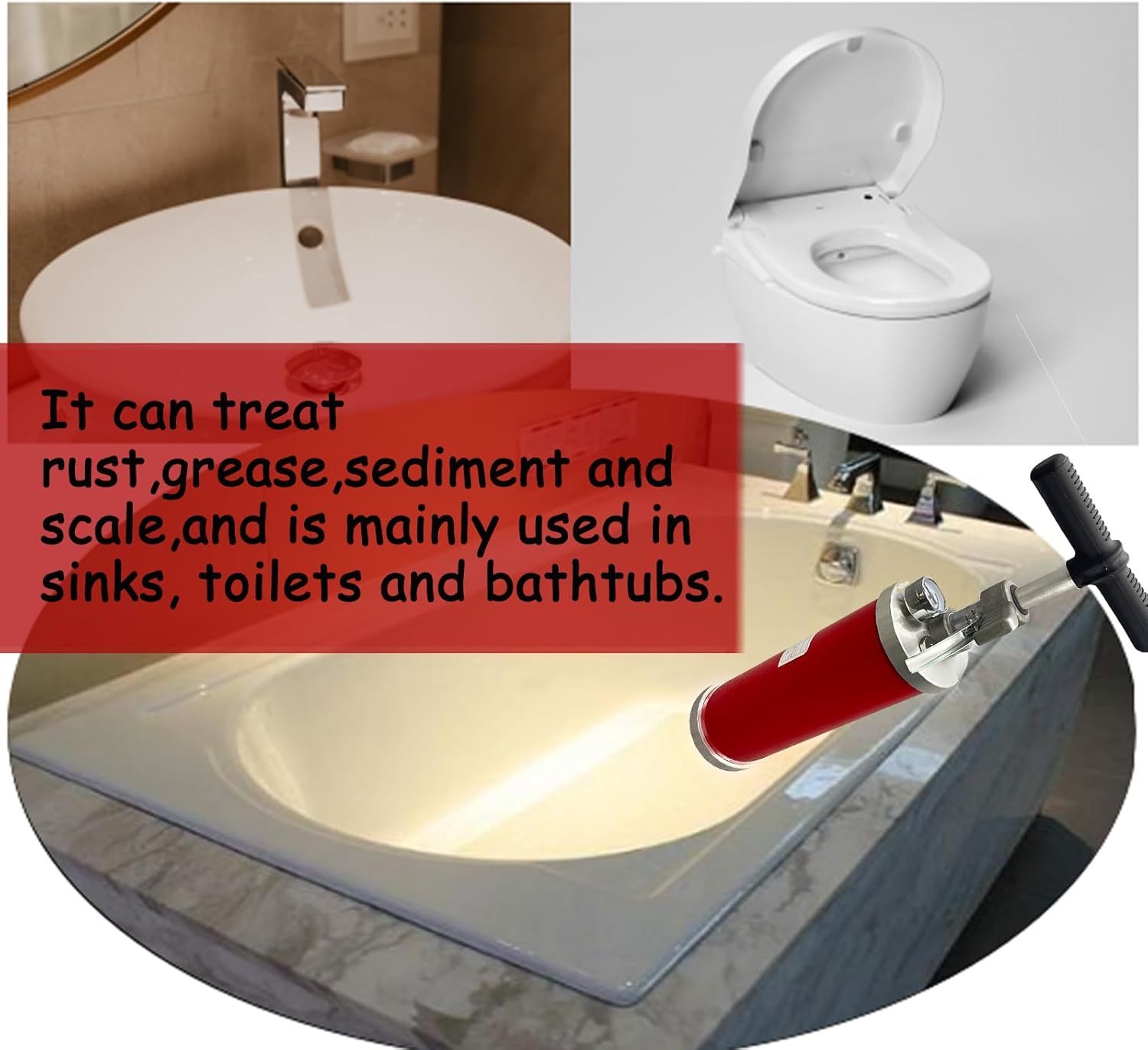 PreAsion JT4 Pneumatic Pipe Dredge Tool