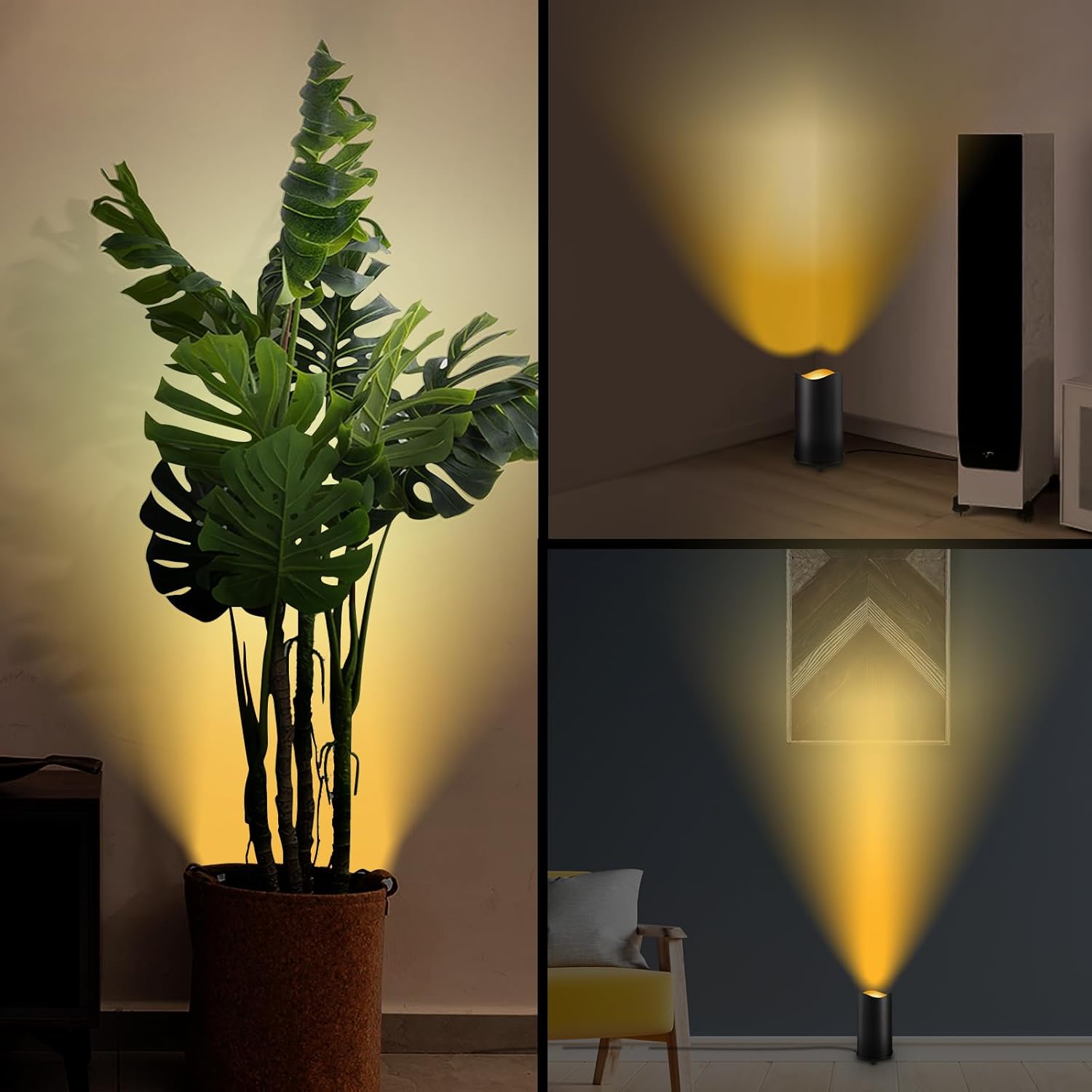 MIOBLUE Floor Can Light with 7W GU10 LED Bulbs