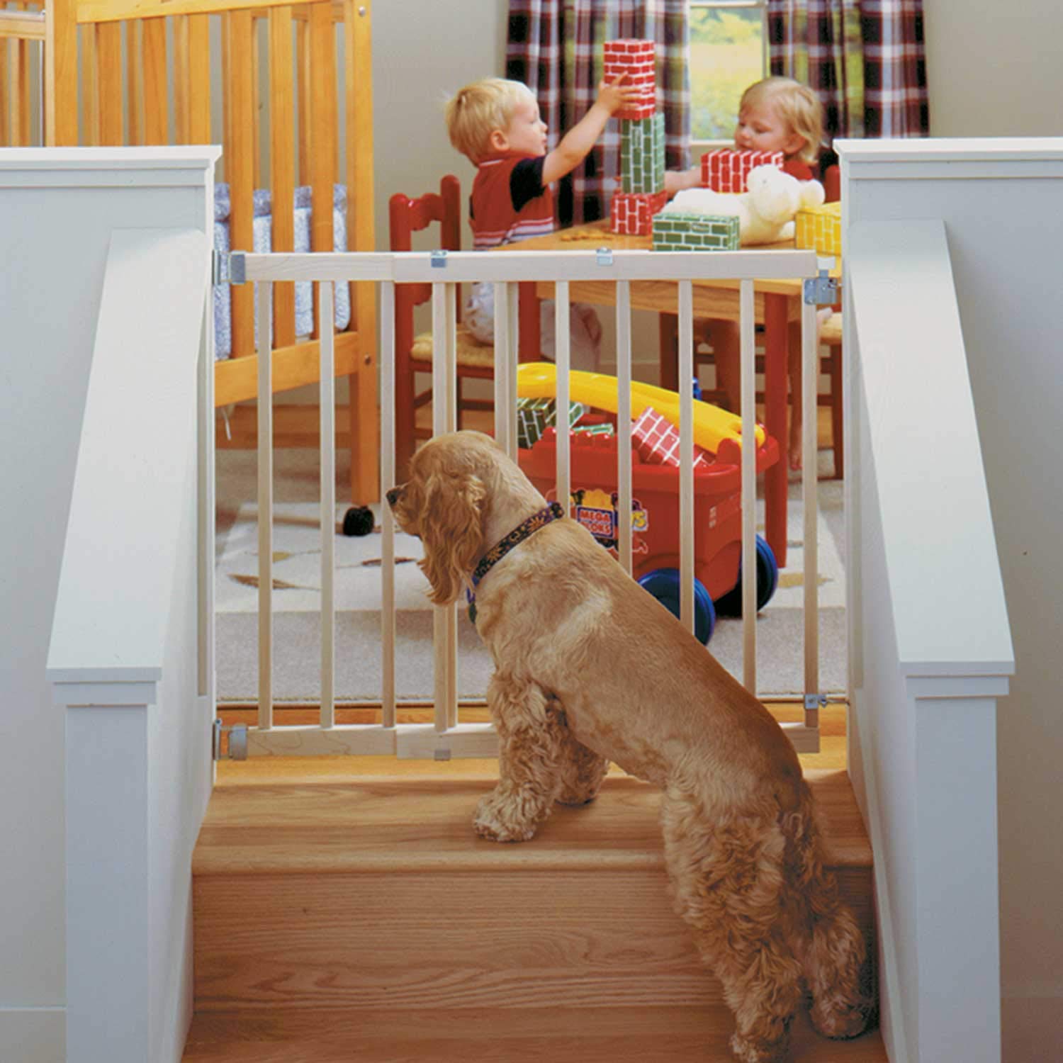 Toddleroo by North States Stairway Swing Baby Gate 42
