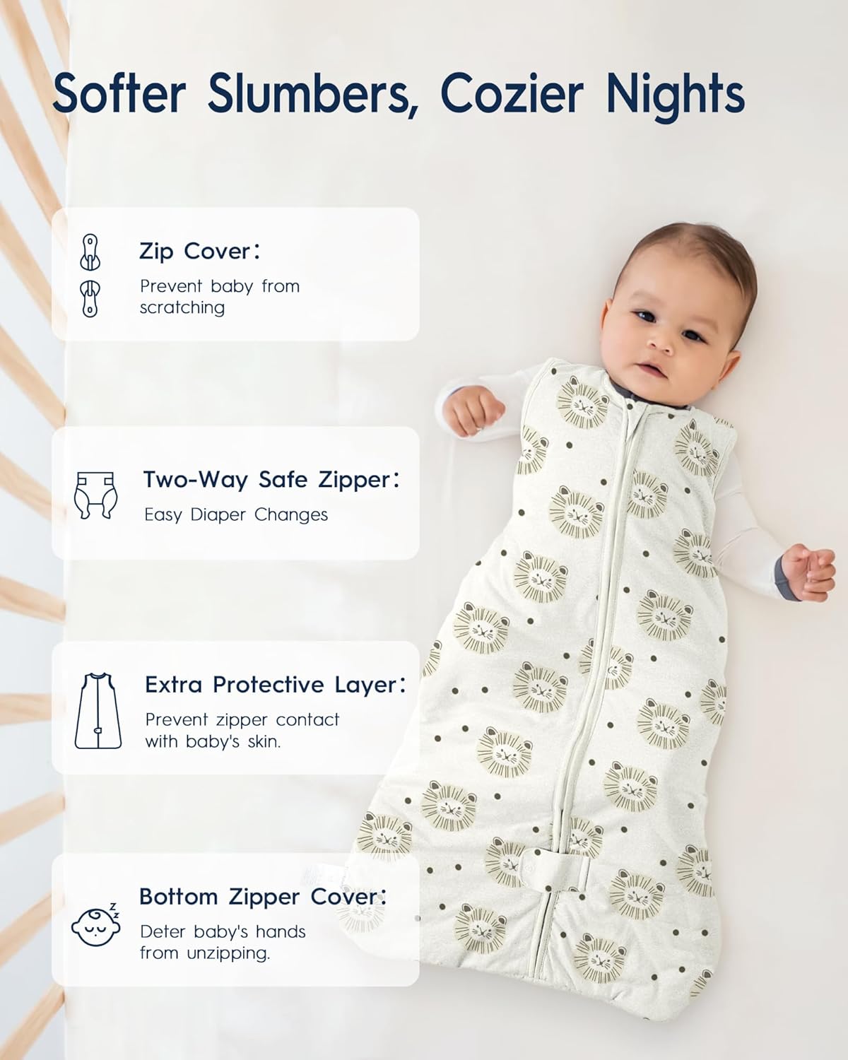 TotAha Baby Sleep Sack 18-24 Months 10 TOG Boho Lion