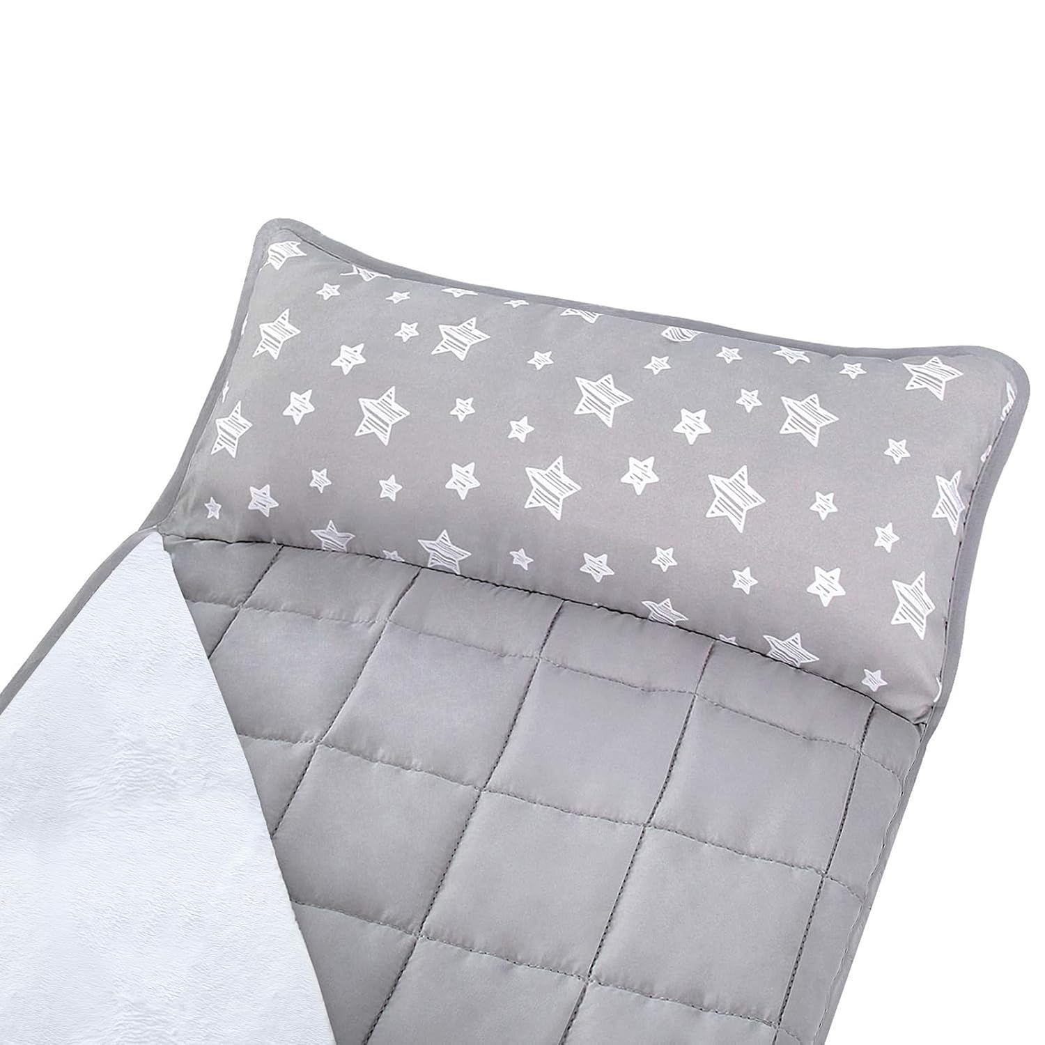 Moonsea Toddler Nap Mat with Pillow and Blanket