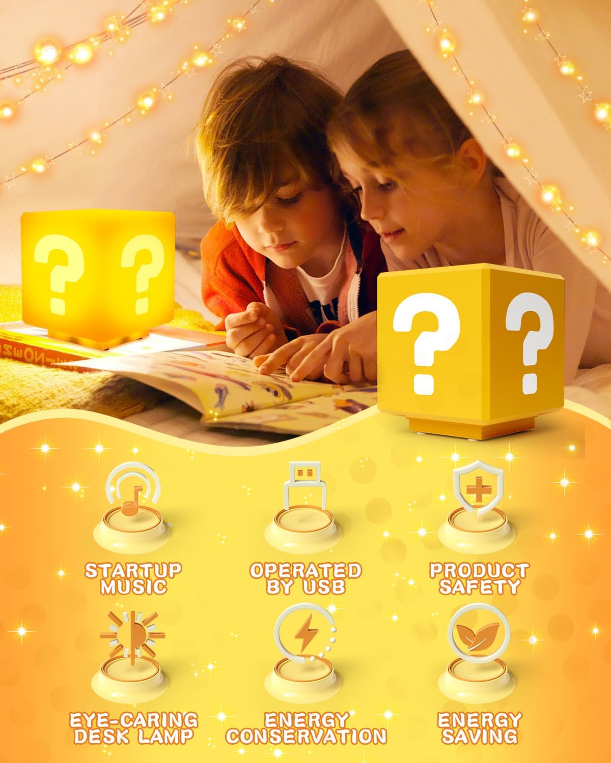 NESIMY Super Bros Night Light with Sound