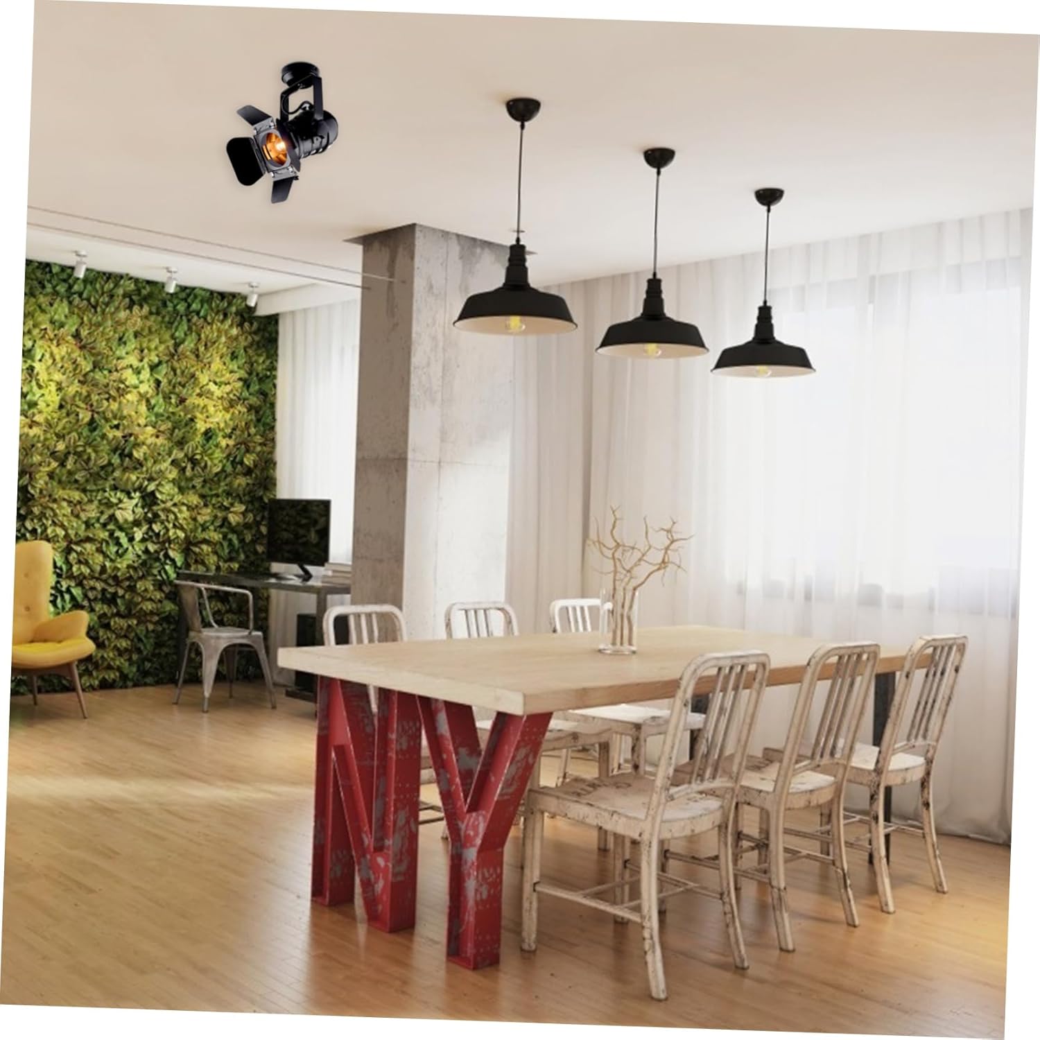 Balacoo 1Pc Multipurpose LED Ceiling Spotlight Industrial Style Modern Lamp