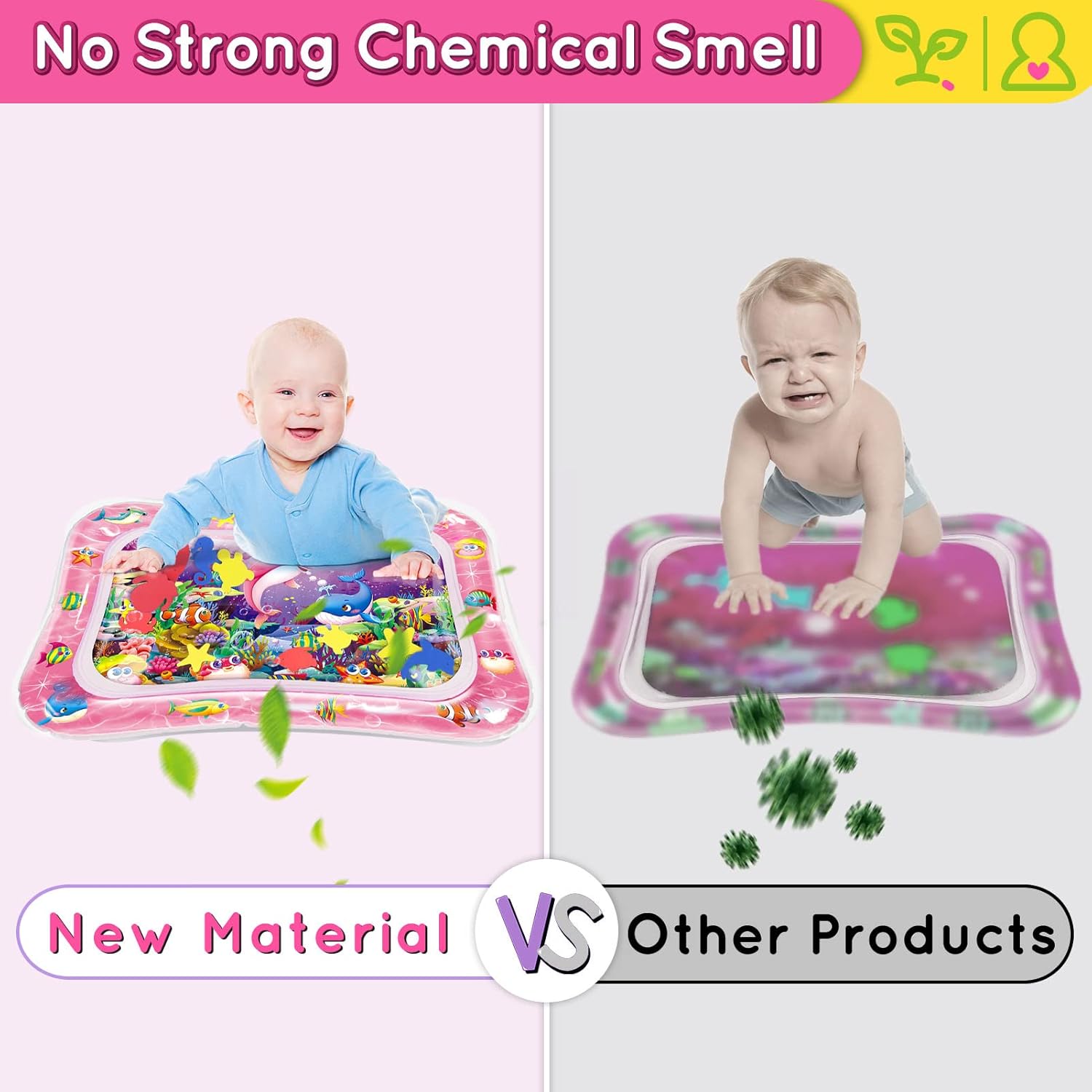 Infinno Tummy Time Water Mat for Babies 1