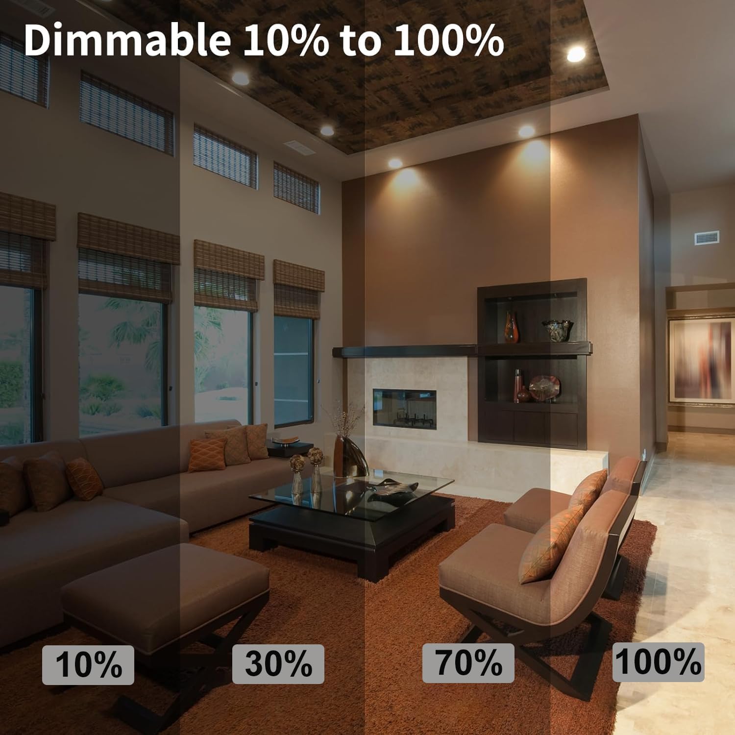 Nioclerce PAR16 Halogen Bulb 39W 6 Pack Warm White Dimmable