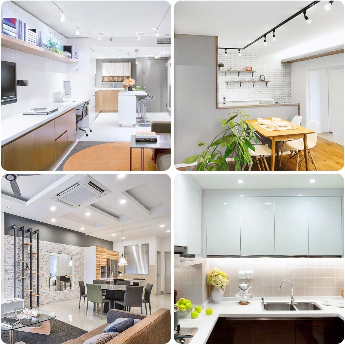 Lepro GU10 LED Bulb 50W Equivalent 55W 5000K Dimmable 40Spotlight 6 Pack