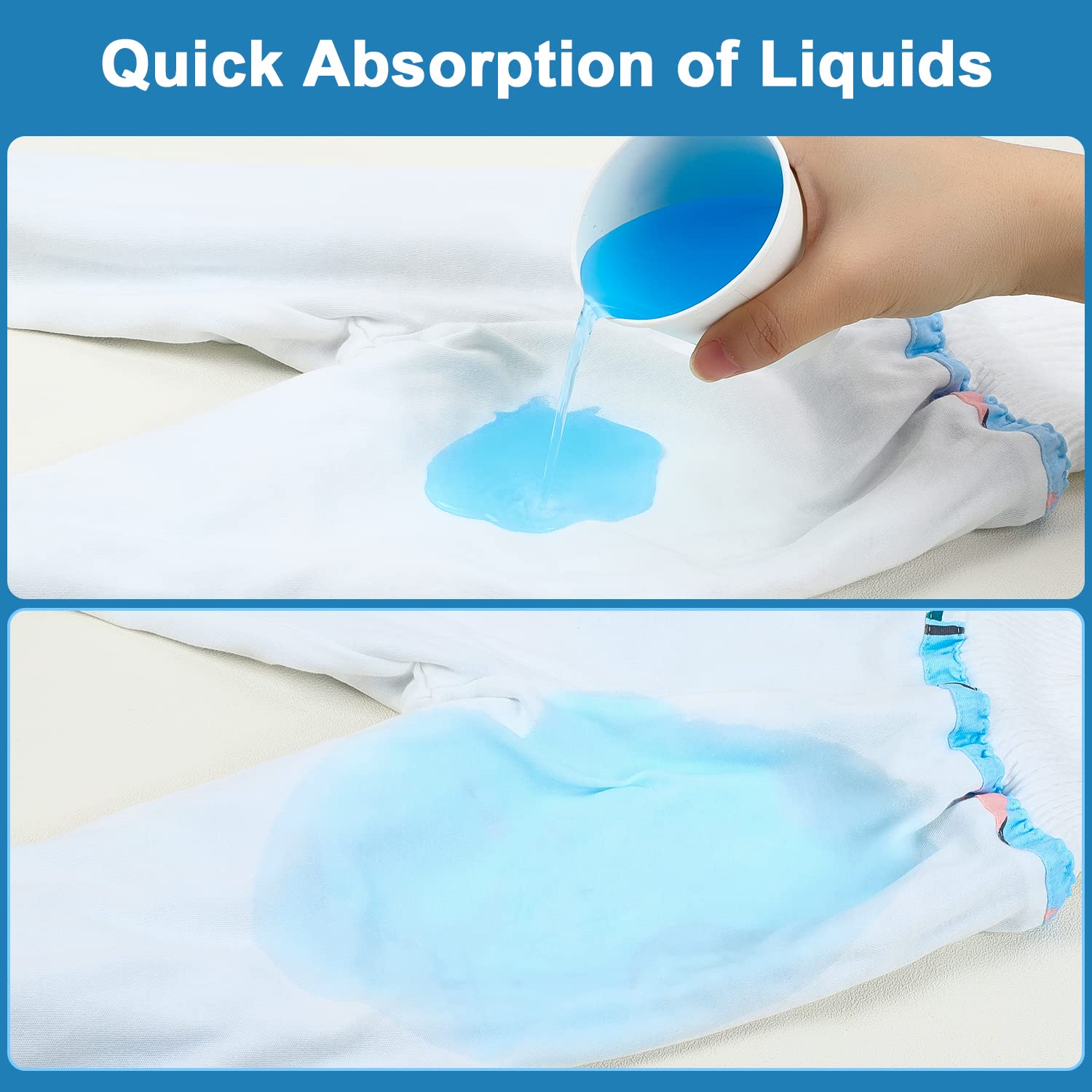 MooMoo Baby Waterproof Diaper Pants for Potty Training 2 Pack 1