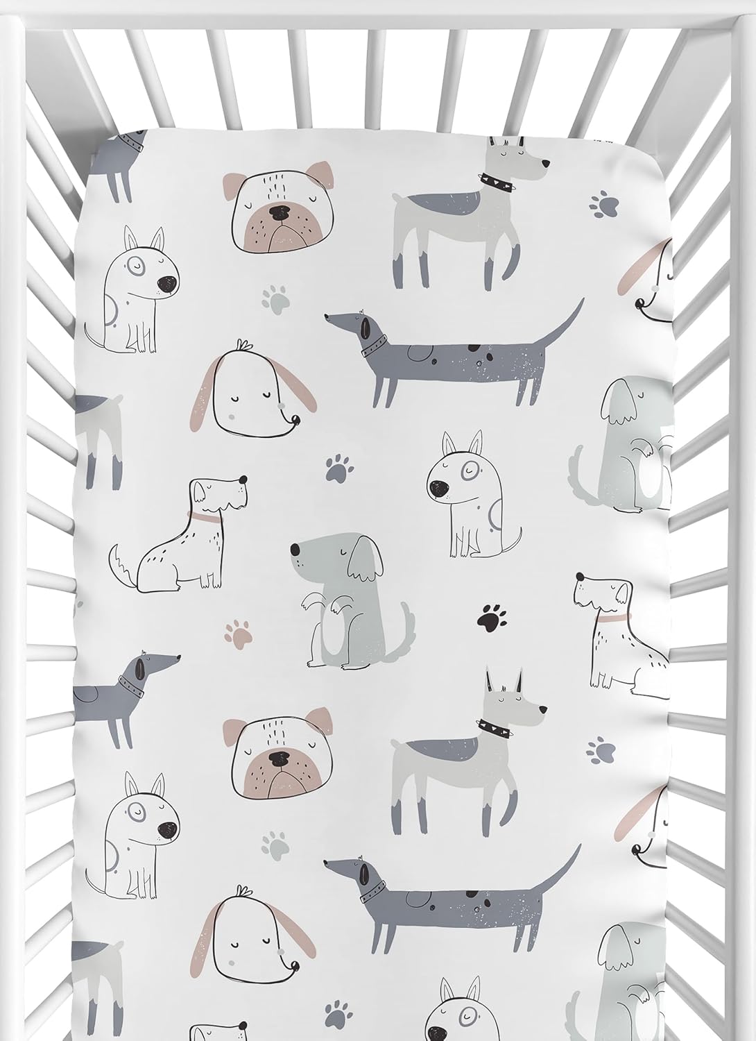 Sweet Jojo Designs Baby Crib Sheet Set 2pc