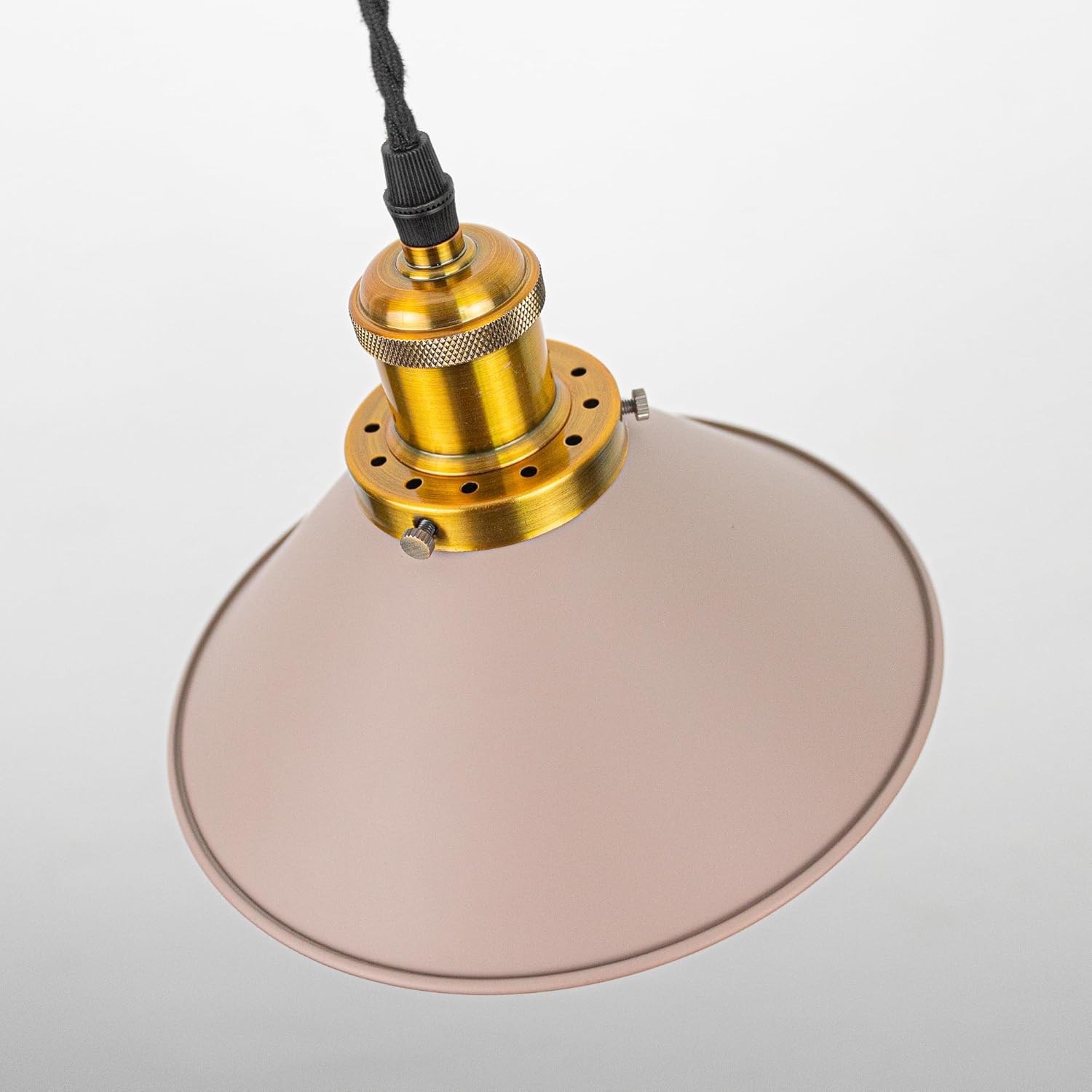 Adjustable Height Juno Track Pendant Lights in Antique Brass