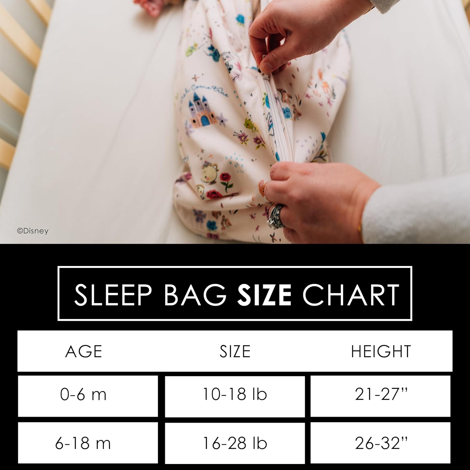 Milk Snob Disney Baby Sleeping Sack for Newborn 1