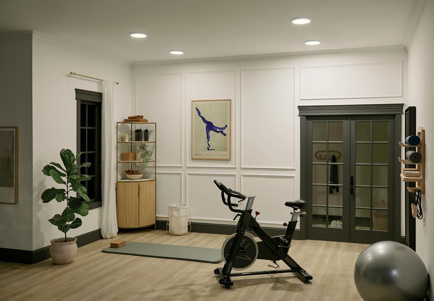 Kichler Ara 902 LED Flush Mount Light in White