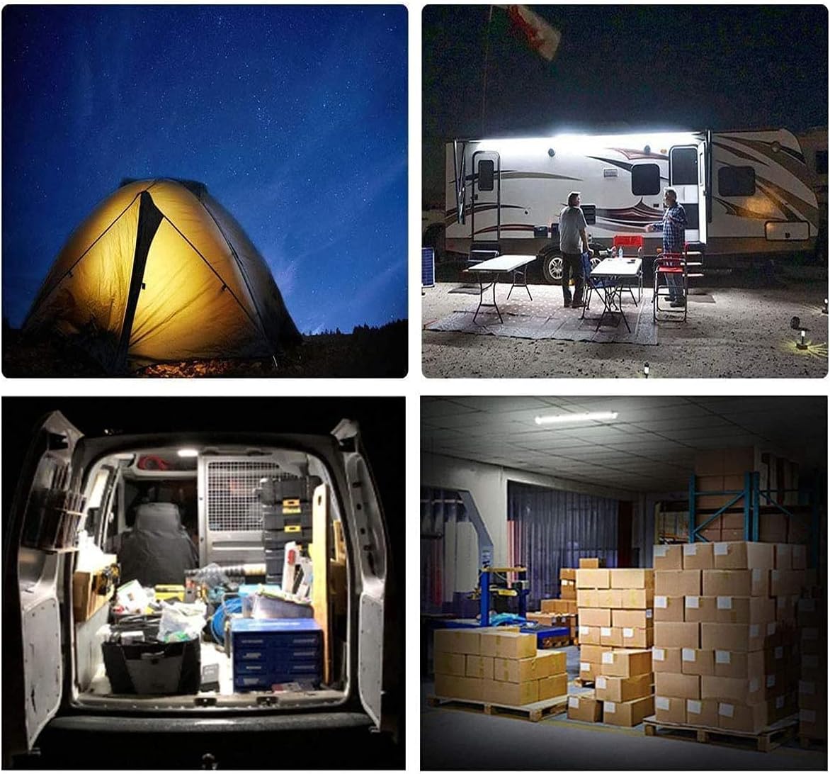 Othmro 15Pcs LED Chip Bulb 3W 9-11V Warm White 6500K 120lm