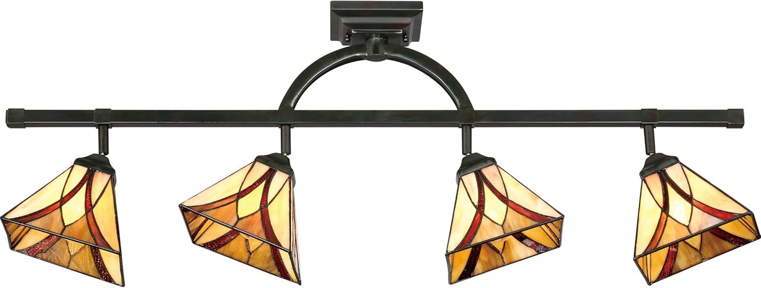 Quoizel Adjustable Track Light Kit 4 Light 400 Watts Valiant Bronze