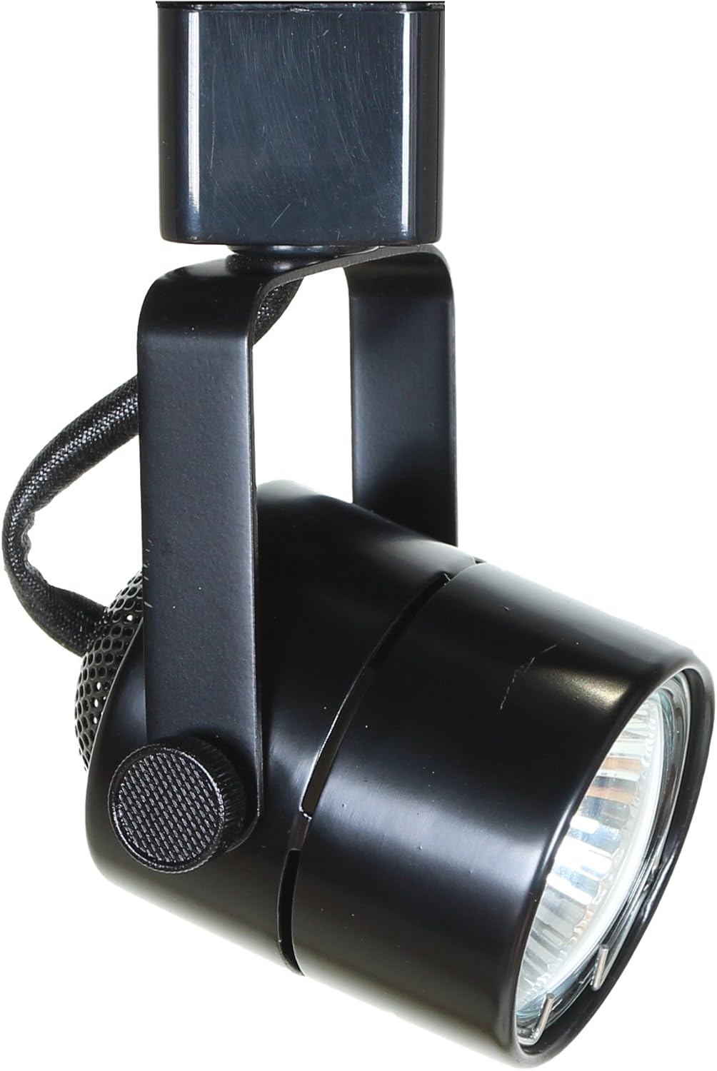 50154 Black GU10 Track Lighting Head - No Bulb