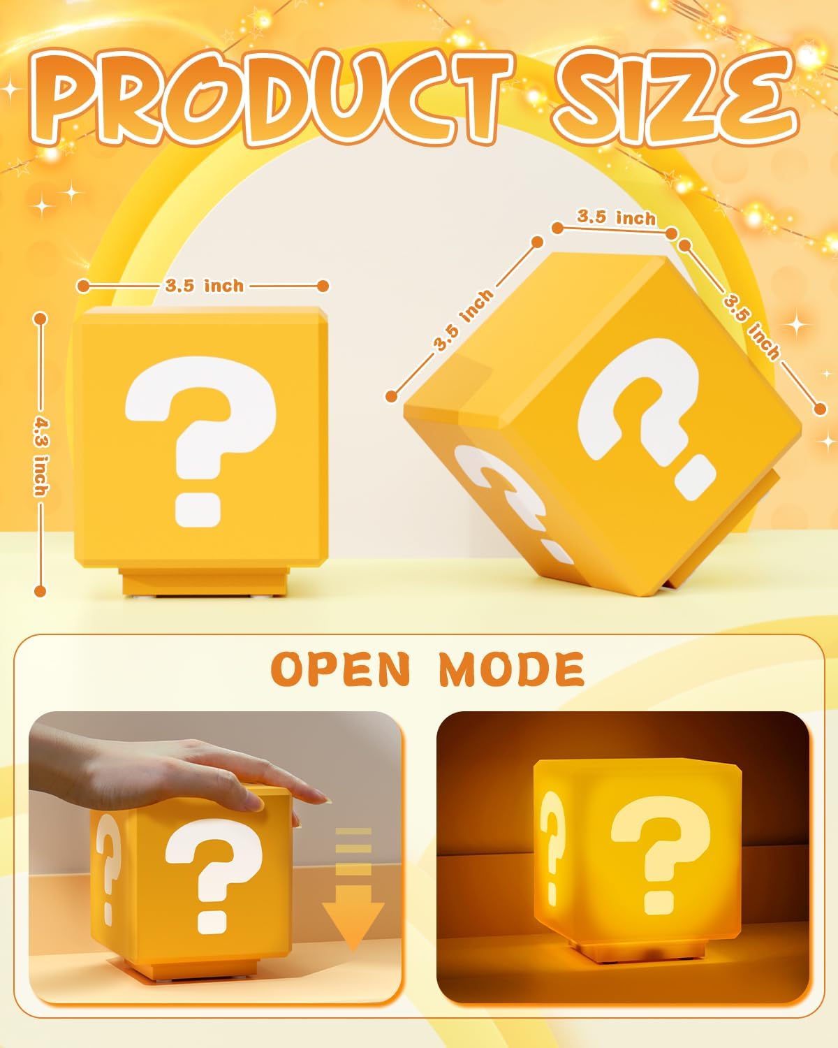 NESIMY Super Bros Night Light with Sound